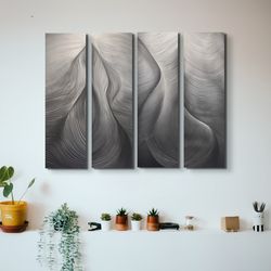Whispers of the Breeze: A Minimalist Study in Gray