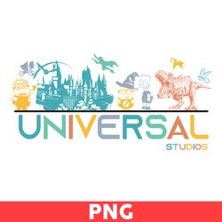 Universal Studios 2023 Png, Disneyland Png, Minion Png, Macgic Kingdom Png, Hogwats Png File