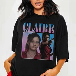 Vintage Claire Redfield Shirt | Homage Claire Redfield Shirt | Resident Evil 4 Shirt | RE4 Shirt | Video Game Shirt