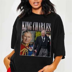 King Charles III Shirt | Vintage King Charles III Shirt | Homage King Charles III | King Coronation Shirt | British Coro