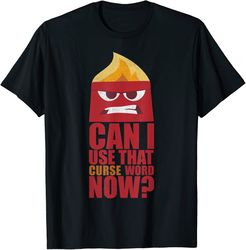 Disney Inside Out Anger Curse Word Graphic T-Shirt