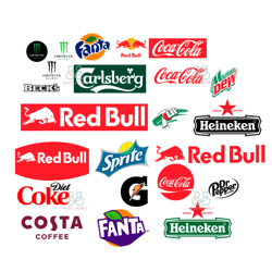 Soda Brand Logo Svg, Trending Svg, Coke Logo Svg, Fanta Logo Svg, Brand Logo Svg