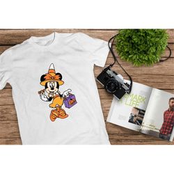 Disney Minnie Mouse, Candy Corn, Halloween Pumpkin, Disney Halloween Shirt, Treat or Trick, Halloween, Disney Castle, Di