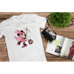 Minnie Mouse Fairy Tee, Magic Wand, Halloween Pumpkin, Disney Halloween Shirt, Treat or Trick, Halloween, Disney Castle,