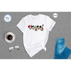 Micky Mouse Friends Shirt, Cute Mickey Shirt, Adorable Disney World T-Shirt, Disneyland Gift, Disney Vacation Shirt