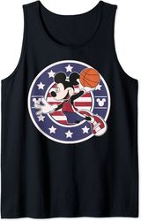 Disney Mickey And Friends Mickey Basketball USA Tank Top