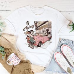Vintage Retro Disney World Shirt, Mickey & Minnie Shirt, Mickey Vintage Retro T-shirt, Vintage Disney Shirt