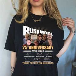 Rushmore Shirt Vintage Rushmore Movie Shirt Rushmore 25th Anniversary Tshirt Thank You For The Memories Shirt