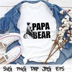 Papa Bear Svg, American Dad Svg, Dad Jokes png, Daddy Bear png, Funny Dad Svg, Fathers Day Svg, Best Dad svg, Gift for