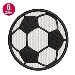 Soccer Ball embroidery design, Machine embroidery pattern, Instant Download