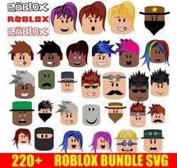 Roblox svg, eps, dxf, pdf, png  silhouette svg fies