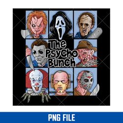 The Psycho Bunch Png, Halloween Horror Friend Png, Scary Horror Friends Png, Halloween Png Digital File