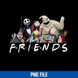 Horror Friend Png, Jack Skellington And Friend Png, Nightmare Before Png, Horror Movie Png, Halloween Png Digital File