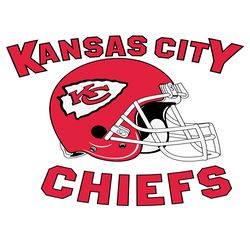 Kansas City Chiefs Football Logo SVG