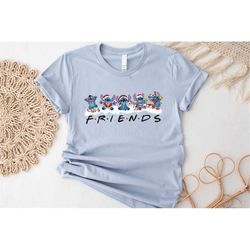 Stitch Christmas Shirt, Merry Christmas Tshirt, Family Christmas Matching Shirt, Family Vacation Tshirt, Stitch Christma
