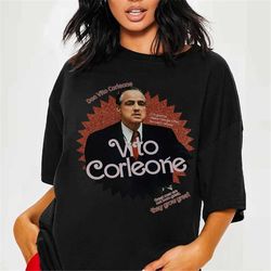 The Godfather Don Vito Corleone Shirt | Vintage Vito Corleone Shirt | The Godfather Movie Shirt | The Godfather Shirt