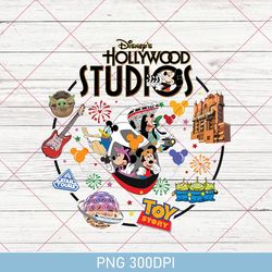 Vintage Disney Hollywood Studios PNG, Hollywood Studios PNG, Hollywood Studios Trip PNG, Disney Family Vacation PNG New