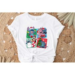 Disney Stitch Christmas shirt, Lilo & Stitch shirt, Disneyland Christmas shirt, Disney Trip shirt, Family Christmas shir