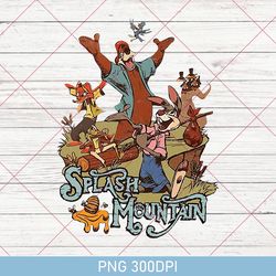 Retro Splash Mountain PNG, Brer Rabbit PNG, Brer Fox And Brer Rabbit, Disneyland PNG, Disneyworld PNG, DisneyCo Trip PNG