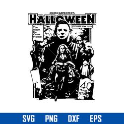Michael Myers Halloween 1978 Horror Movie Svg, Horror Movies Svg, Halloween Svg, Png Dxf Eps Digital File