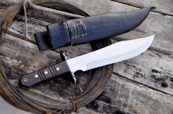 CUSTOM HANDMADE D2 TOOL STEEL BOWIE HUNTING KNIFE,VIKING KNIFE ,HAND FORGED