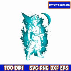 Fusion Warrior Svg | Dragon Ball Z Clip Art | Dragon Balls SVG| SVG PNG clip art| Anime Birthday | Cricut Layered Files