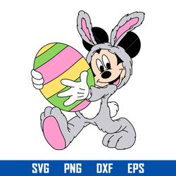 Easter Bunny Minnie Svg, Minnie Mouse Svg, Easter Bunny Svg, Disney Png Dxf Eps Digital File