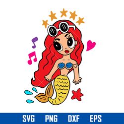 Karol G Mermaid Svg, Mermaid Svg, La Bichota Svg, Karol G Svg, Png Dxf Eps Digital File