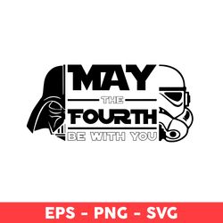 May The Fourth Be With You Svg, Star Wars Characters Svg, Star Wars Svg, Baby Yoda Svg, Cartoon Svg - Digital File