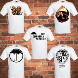 15 Umbrella Academy T-Shirt Design Bundle - PNG Images With Transparent Backgrounds- Sublimation Printing