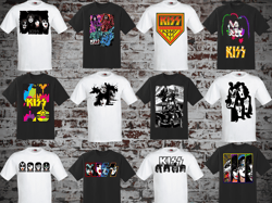 40 KISS T-Shirt Design Bundle - PNG Images With Transparent Backgrounds- Sublimation Printing