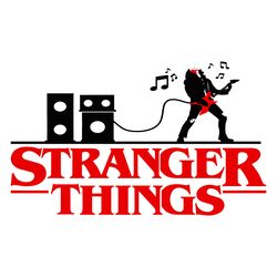 Stranger Things Rocker SVG, Stranger Things Logo Svg File