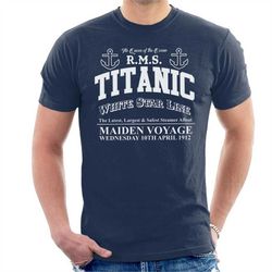 R.M.S Titanic Retro T-Shirt, Men's Fun Comedy Shirts Unisex Style 100 Cotton Adults & Kids Novelty Shirt