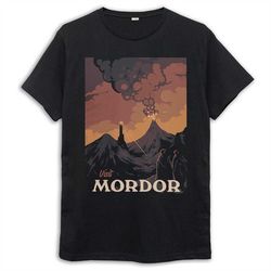 Visit Mordor The Lord of the Rings T-Shirt / Men's Women's Sizes / Cotton Tee (MRD-421044)