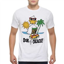 Sun of a Beach Funny Duck T-Shirt / Men's Women's Sizes / Cotton Tee (SEA-514410)