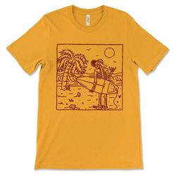 Beach Shirt,Gift For Surfer,Punk T Shirt,Punk Shirt,Surf Shirt,Surfer Dad,Surfer Gift,Surfing Shirt,Surfing T-Shirt,Vint