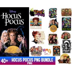 Hocus Pocus PNG Bundle, Hocus Pocus Png, Halloween Png Bundle, Happy Halloween , Digital Download