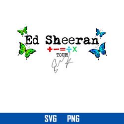 Ed Sheeran Mathematics Tour Svg, Ed Sheeran Svg, Ed Sheeran Australia US 2023  Svg, Png Digital File
