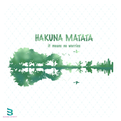Hakuna Matata it Means No Worries svg, Disney Svg, The Lion King Character