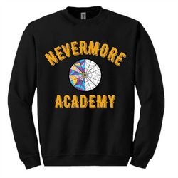 Nevermore Academy Sweatshirt, Wednesday Addams Sweatshirt, Wednesday Addams Costume, Wednesday Sweatshirt, Addams Family