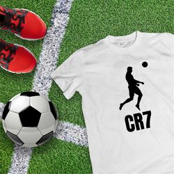 Cristiano  Ronaldo Shirt,CR7 Shirt, Cristiano Ronaldo Tee, SIUUU T Shirt Boys, Soccer Shirt, Champions League, Soccer Fa