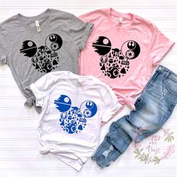 Mickey Mouse Star Wars Galaxy Shirt, Mickey Head Star Wars Tee, Disney Family Shirt, Star wars Tee, Star Wars Gift, Disn