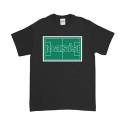 Oasis T Shirt Maine Road Football Stadium Vintage Definitely Maybe What's The Story Band Merchandise Retro Unisex Rock T