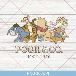 Winnie The Pooh PNG File, Winnie The Pooh Est 1926, Vintage Pooh Bear, Pooh And Friends, Wdw Trip, Magic Kingdom PNG