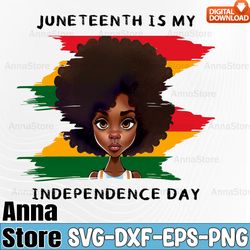 Juneteenth is My Independence Day Svg,Black History SVG, Black Power SVG,4th of July SVG ,Independence Day Svg ,4th Of J