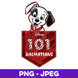 Disney 101 Dalmatians Pocket Logo V2