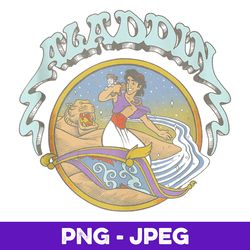 Disney Aladdin And Abu Magic Carpet Surfing V2