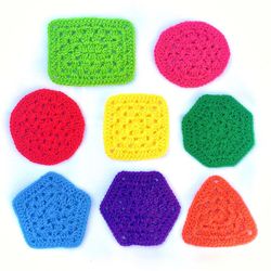 Granny Shapes Crochet Pattern