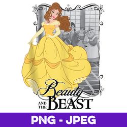 Disney Beauty And The Beast Belle Portrait Poster V2