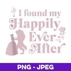 Disney Beauty And The Beast I Found My Happily Ever After V2